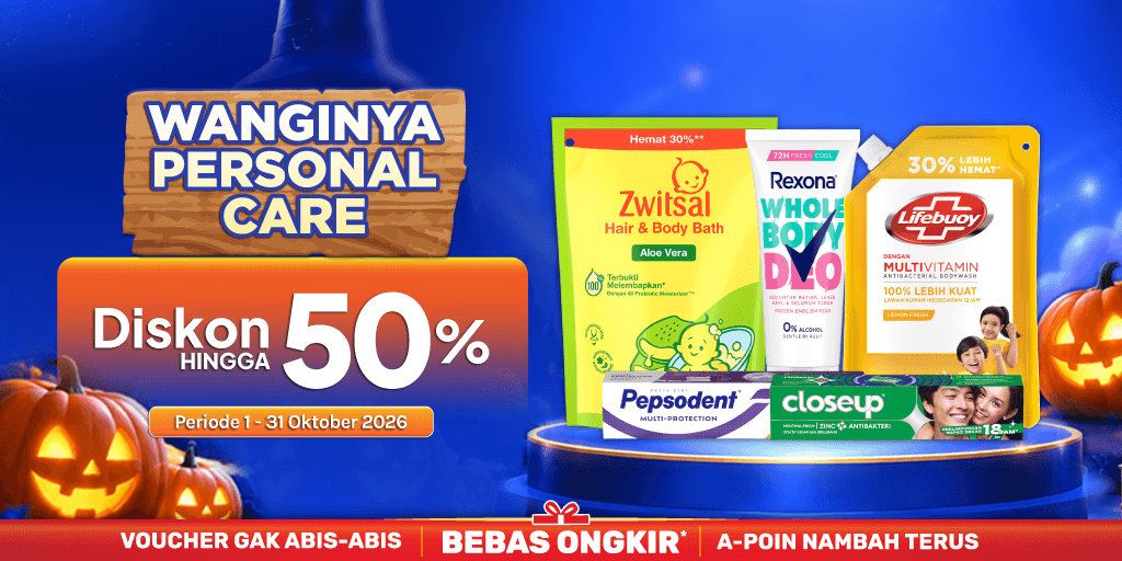 Unilever Wanginya Personal Care 1-31 Oktober 2026